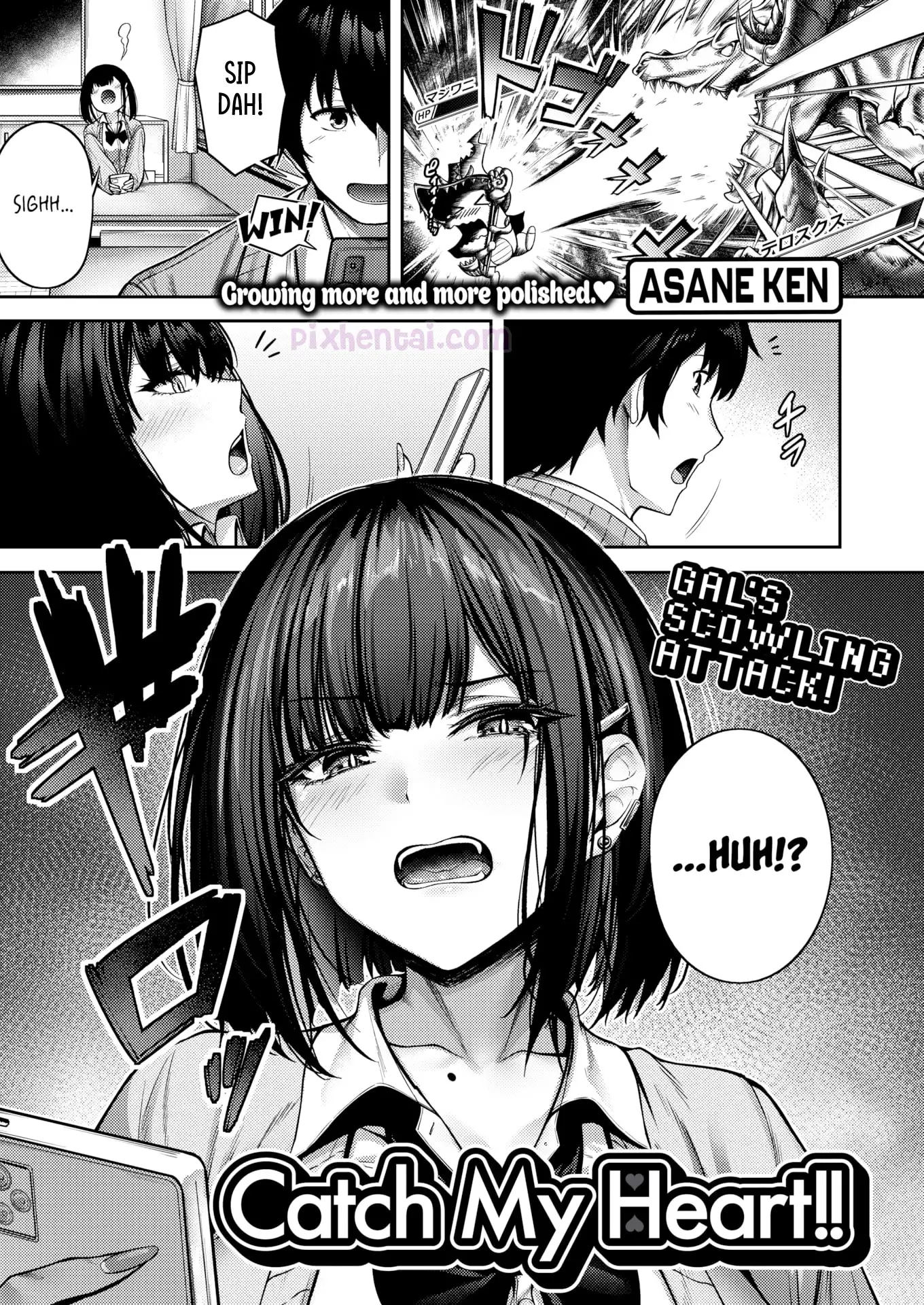 Komik hentai xxx manga sex bokep Gals Scowling Attack 1